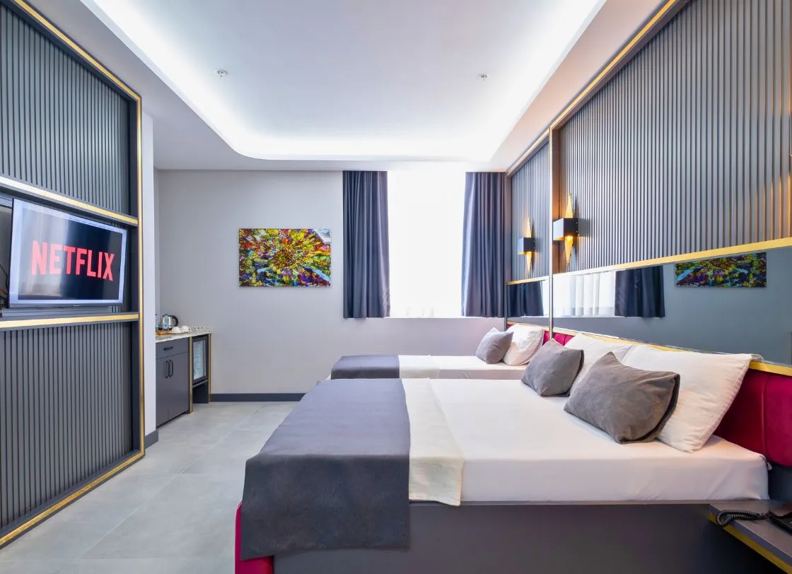 Twin Suite - Çekmeköy Günlük Kiralık Ev görseli 1